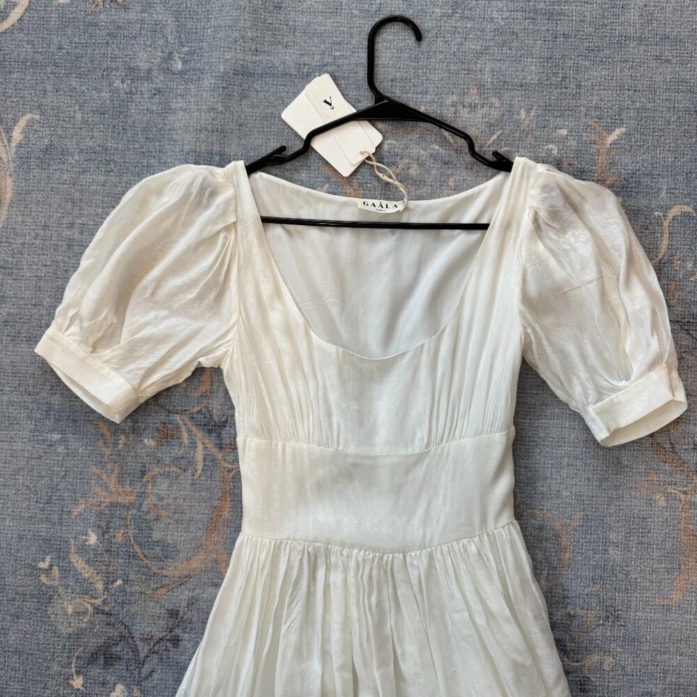 Gaala Paris Lacey White Maxi Dress XXS - Picture 5 of 9